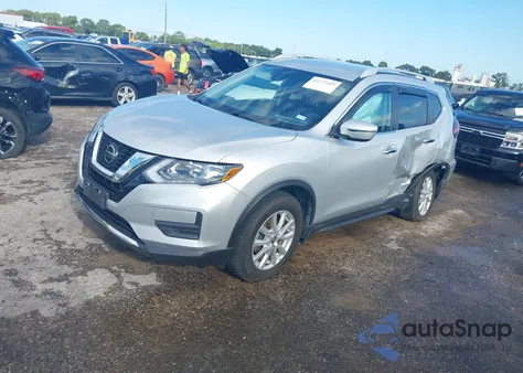 2019 Nissan Rogue S z USA, uszkodzony, nr VIN 5N1AT2MV3KC840428